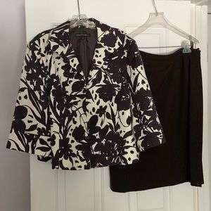 Lafayette 148 jacket and skirt